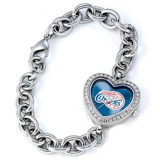 uJewelry Adviser Nba Watches Ladies NBA Los Angeles Clippers Heart 