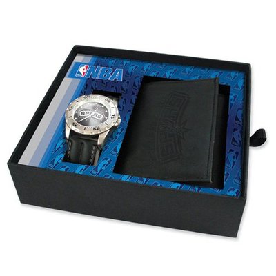 uJewelry Adviser Nba Watches NBA San Antonio Spurs & Wallet Set 