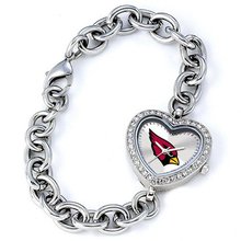 uJewelry Adviser Nfl Watches Ladies NFL Arizona Cardinals Heart 