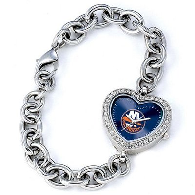 uJewelry Adviser Nhl Watches Ladies NHL New York Islanders Heart 