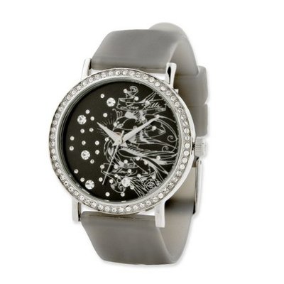 Ladies Ed Hardy Lovebirds Black Dial