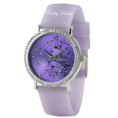 Ladies Ed Hardy Lovebirds Purple Dial