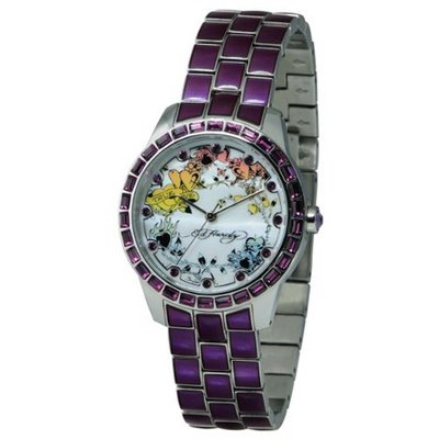 uJewlery Megastore Ladies Ed Hardy Bella Purple 