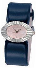 Jill Stuart Lauren White Dial Navy Blue patent Leather Strap Ladies SILDD003