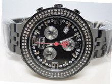 Ladies Brand New Black Metal Platinum Joe Rodeo Diamond 1.50CT JPTL15