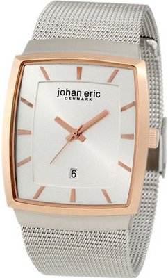 Johan Eric JE1003-04-001.2 Tondor Tonneau Rose Gold IP Mesh Steel