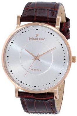 Johan Eric JE1800-09-001 Esbjerg Analog Display Quartz Brown