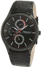 Johan Eric JE4001-13-007 Streur Black IP Leather