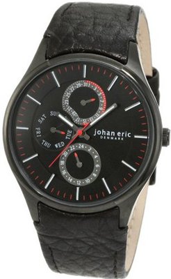 Johan Eric JE4001-13-007 Streur Black IP Leather
