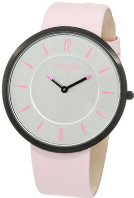 Johan Eric JE5001-13-001.8 Vejle Slim Black IP Pink Leather