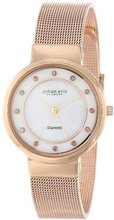 Johan Eric JE6100-09-009 Arhus Diamond Rose Gold Ion-Plated Coated Stainless Steel