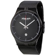 Johan Eric Skive Black IP Steel Date JE3002-13-007