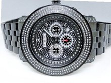 3.0 Ct Jojino Joe Rodeo Aqua Master Jojo 52 MM Real Diamond Wrist Mj-8035