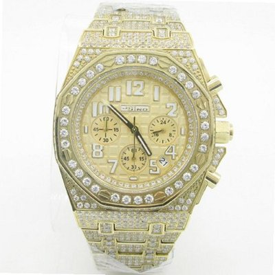 Jojino by Joe Rodeo Simulated Diamond AP Gold MJ-8029 - Limited Qty
