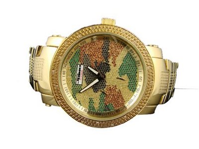 New Jojino By Joe Rodeo J-313 Big Face Camo .20 Ct Diamond