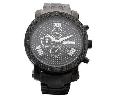 New Jojo/Jojino/Joe Rodeo Black Metal Genuine Real Diamond MJ1098A