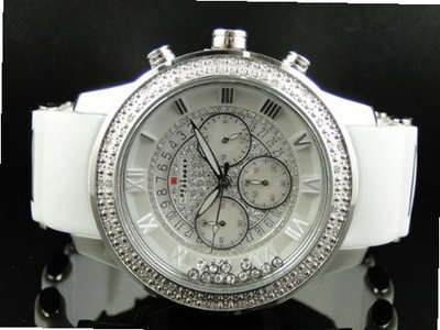 47 MM Jojino/Joe Rodeo Aqua Master Chronograph Metal Band Diamond Mj-1184