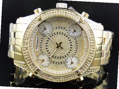 51 MM Jojino/Joe Rodeo Aqua Master 5 Zone Metal Band Diamond Mj-1179