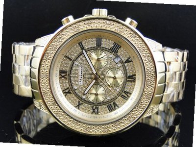 51 MM Jojino/Joe Rodeo Aqua Master Chronograph Metal Band Diamond Mj-1191