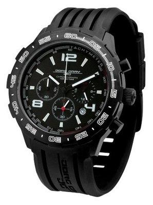 Jorg Gray JG1600 Quartz Chronograph Rubber Strap