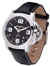 Jorg Gray JG1850-25 Italian Leather Strap Black D