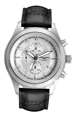 Jorg Gray JG4510 Quartz Silver Dial Leather Strap