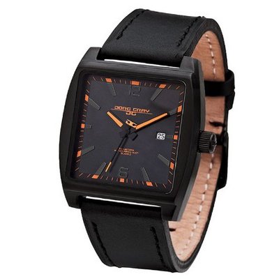 Jorg Gray JG5200-18 - Unisex , Japan 3 Hands Mvt, Date Display, Leather Straps