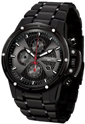 Jorg Gray JG8500-24 Round with Solid Stainless Steel Bracelet with Safety Clasp