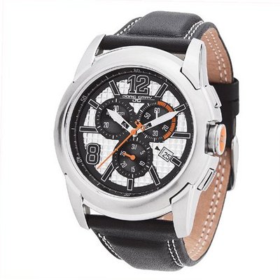 Jorg Gray JG9400-15 - Swiss Chronograph , Date Display, Sapphire Crystal, Leather Strap