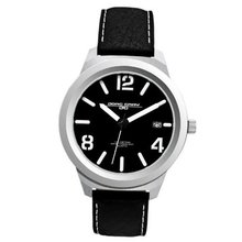Jorg Gray Leather Black Dial #JG1950-11