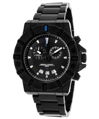 Textured Black Dial Stainless Steel