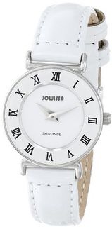 Jowissa J2.001.S Roma 24 mm White Leather Roman Numeral