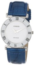 Jowissa J2.011.M Roma Colori 30 mm Blue Leather Roman Numeral