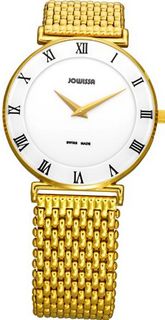 Jowissa J2.029.L Roma 36 mm Gold PVD White Dial Roman Numeral Steel