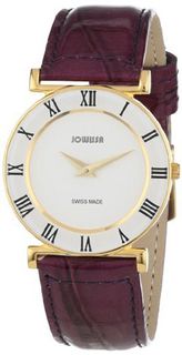 Jowissa J2.034.M Roma Colori 30 mm Gold PVD Purple Leather Roman Numeral