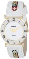 Jowissa J2.035.M Roma Ethno Gold PVD Stainless-Steel White Leather