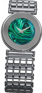 Jowissa J3.033.M Elegance Stainless Steel Green Mother-Of-Pearl Dial Mineral Glass