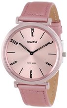 Jowissa J6.131.L Fina Round Aluminum Pink Sunray Dial