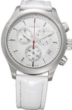 Jowissa J7.042.L Pallaton White Leather Chronograph
