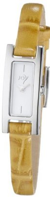 Joy es Rectangulares Tamano Stainless Steel White Dial