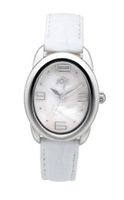 Joy Quartz with Mother of Pearl Dial Analogue Display and White Leather Strap JW613
