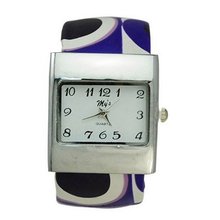 Colorful Bracelet Band Quartz Movement Wrist - Purple