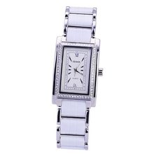 GEMAX6213 Acme Aestheticism Square Dial Quartz Crystal Bezel Waterproof
