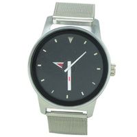 Simple Graceful Stainless Steel Round Dial Quartz Movement Wrist