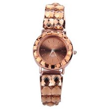 Small Round Dial Shining Cloth Accessories  Dress Bracelet es - Silver