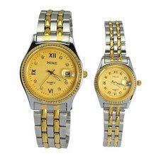 Stylish Fashionable Water-proof Copper Alloy Quartz Movement Couples