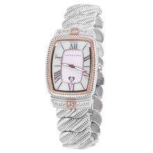 Judith Ripka - Steel & 14K Clad - White CZ - Swiss Part Mvt - L-size