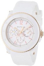 Juicy Couture 1900755 Pedigree White Ceramic Rose-Tone