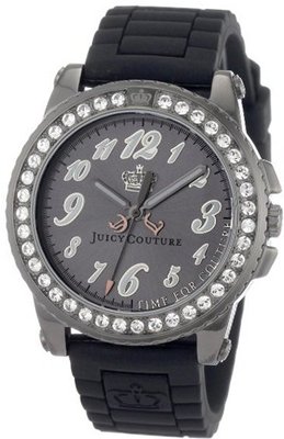 Juicy Couture 1900794 Pedigree Black Jelly Strap