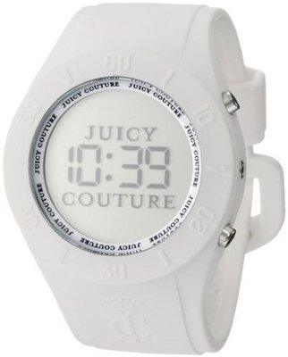 Juicy Couture 1900880 Sport Couture Digital White Jelly Strap